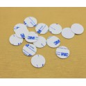 100PCS 3M Strong Double Sided Circle Self Adhesive plastic car ornaments ornaments trace free shipping!