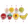 360° Universal Rotating fruit apple lemon strawberry banana Ring Stand Finger Holder Mounts For all Cell phone