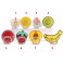 360° Universal Rotating fruit apple lemon strawberry banana Ring Stand Finger Holder Mounts For all Cell phone